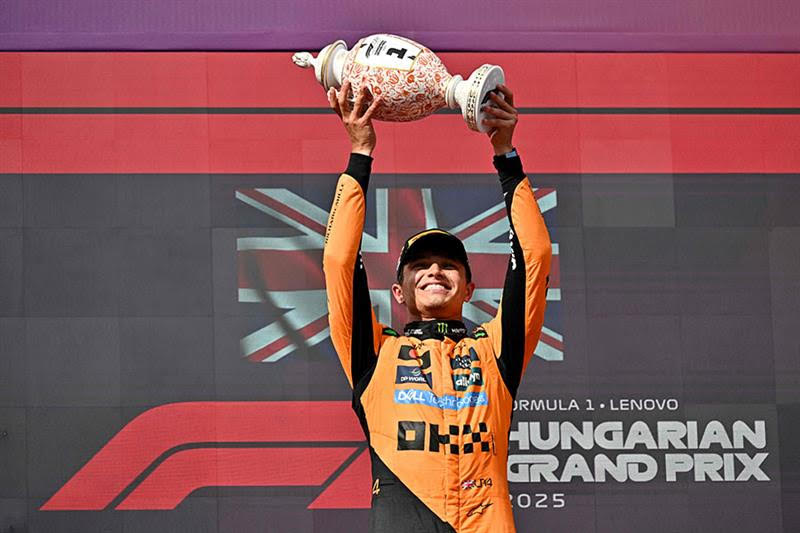 Hongrie 2025 : McLaren brille, Leclerc frustré