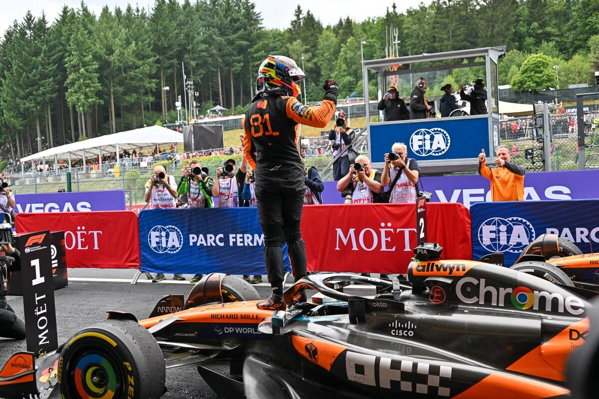  Belgique 2025 : Piastri triomphe à Spa dans un week-end mouvementé