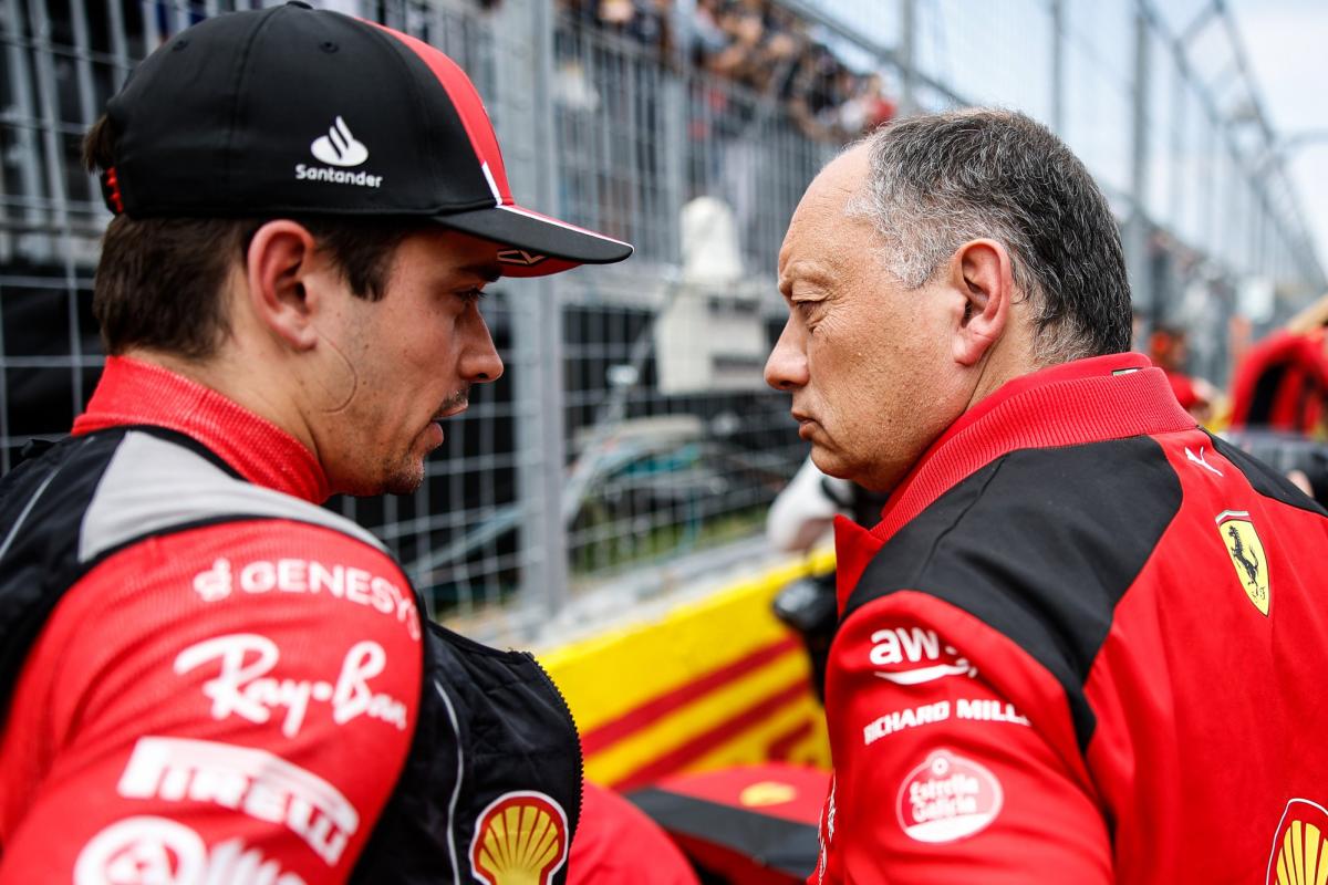 Leclerc défend Vasseur face aux rumeurs chez Ferrari