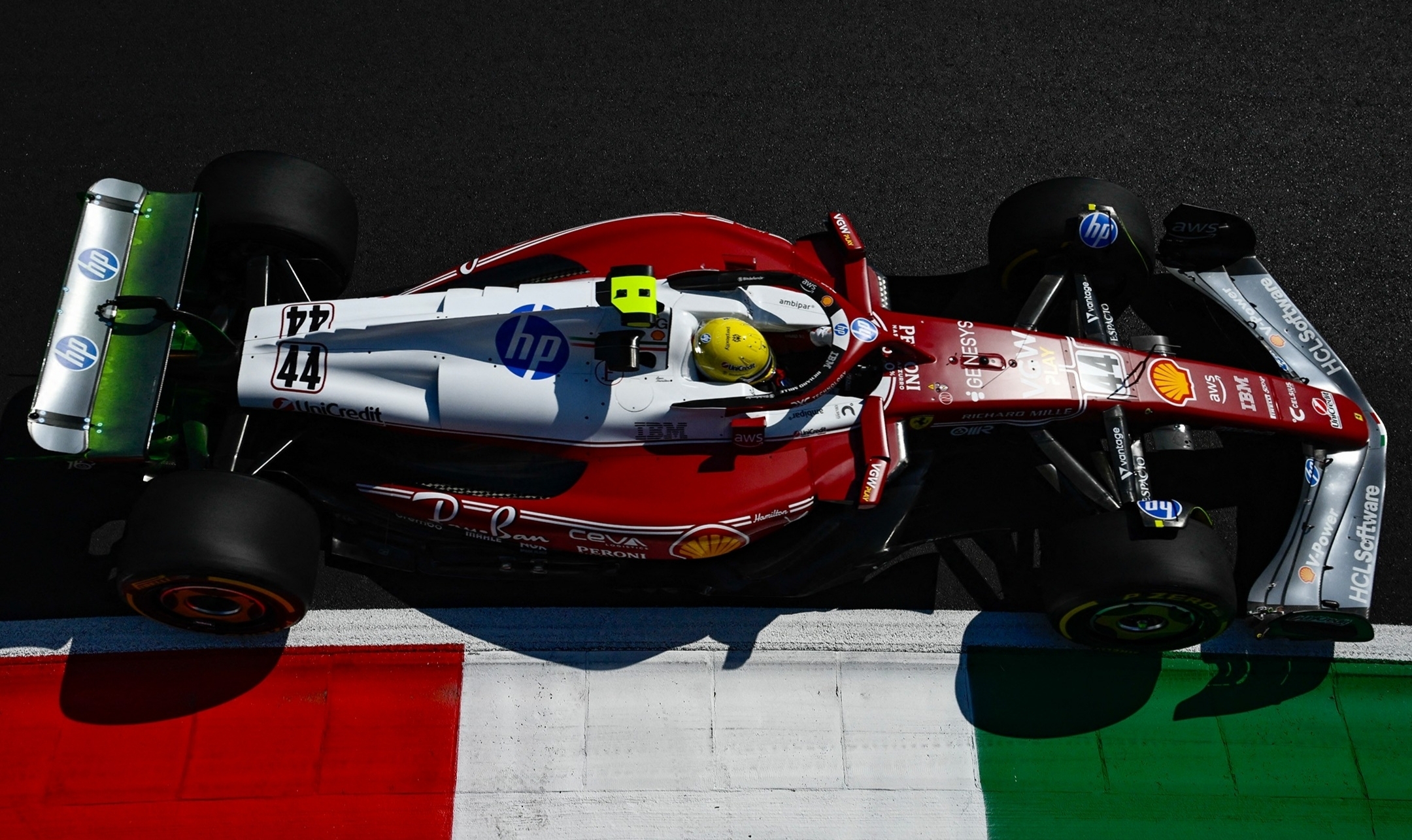 EL1 à Monza : Hamilton mène un doublé Ferrari devant les Tifosi