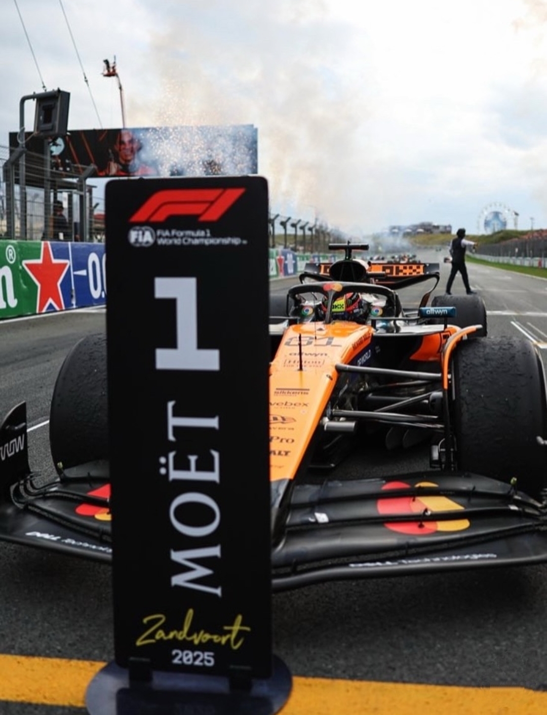 GP Zandvoort : Piastri triomphe, Norris abandonne et Hadjar s’offre un premier podium historique