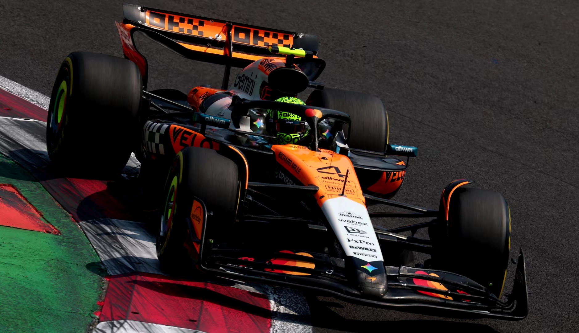 Norris termine en tête des EL3 au Mexique devant Hamilton et Russell