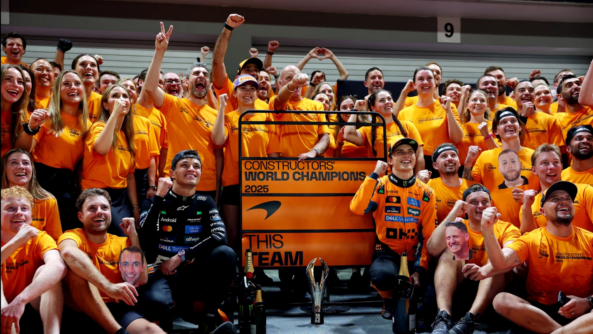 McLaren sacré champion du monde des constructeurs 2025 : un doublé historique pour l’écurie papaye