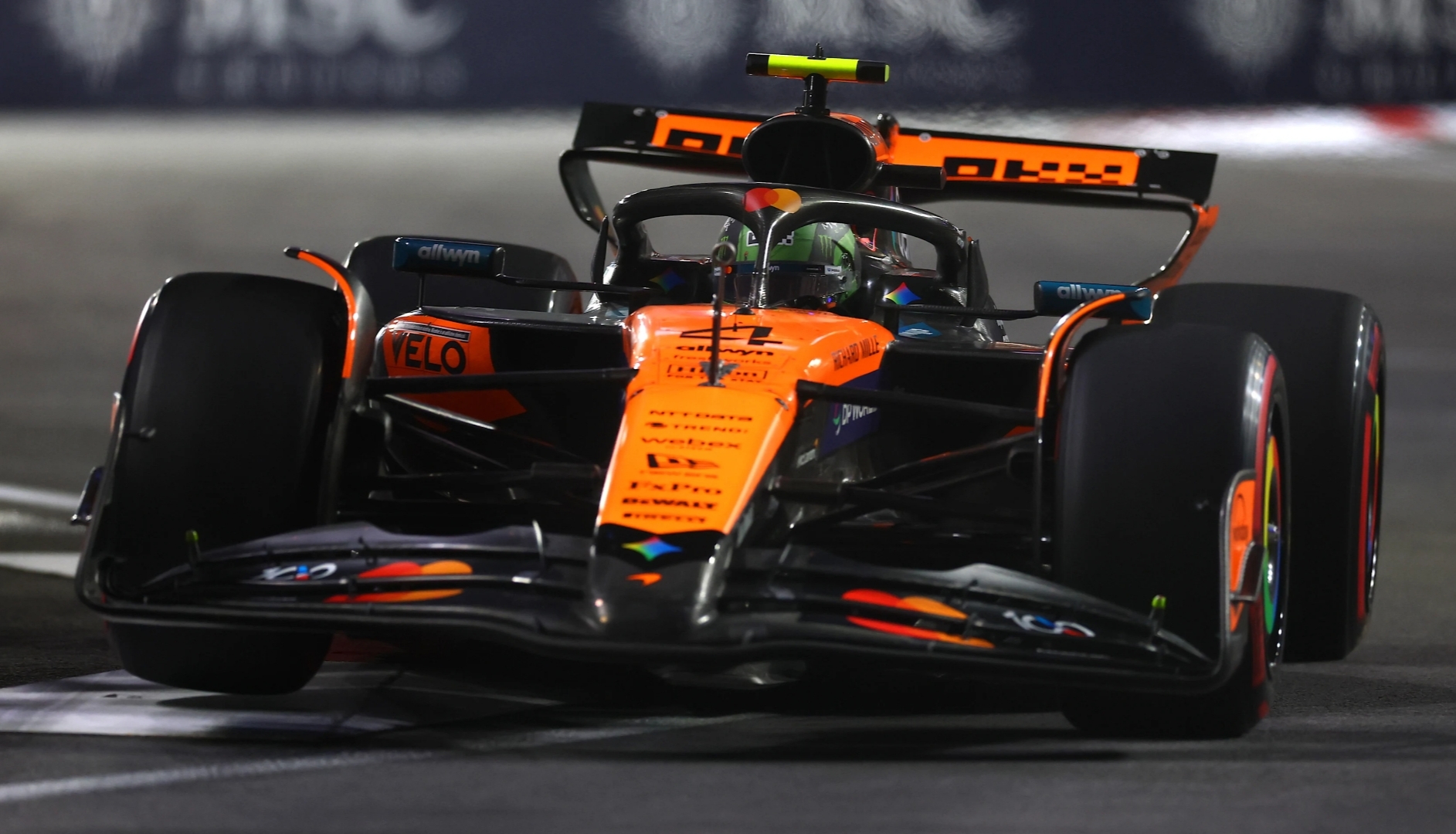 EL2 – Las Vegas : Norris au sommet devant Antonelli et Leclerc dans une séance hachée par deux drapeaux rouges