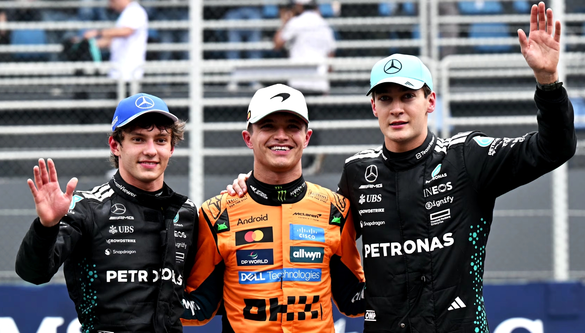 Norris triomphe au Sprint de São Paulo après un duel intense avec Antonelli, Piastri out dans le mur !